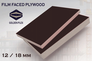 GOLDENPLEX FILM FACED PLYWOOD - 12 / 18 MM